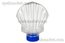 Банка ПЭТ 0,240 "Ракушка" + синяя крышка №38 