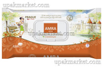 Салфетки влажные 120шт с крышкой тревел Прага Бумфа АМРА 