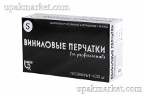 Перчатки винил.неопудр. LINGER S /10х100шт/ (10)