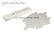 Набор подарочных коробок (1/10шт) R109 с окном самосборная