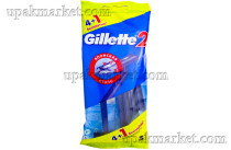 Бритвенный станок Gillette 2, 4+1 шт (5*24)  Gillette