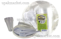 Тур. набор посуды 12шт. Миксы