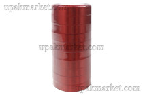 Лента 2 см Атласная Темно-красная 22 м (10 бабин)