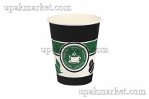 Стакан бумажный 0,350л диаметр 90мм ГН Чай/кофе КБ /20уп х 50шт/ 																													