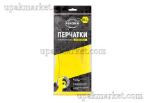Перчатки резиновые хозяйственные M AVIORA  ЧЗ