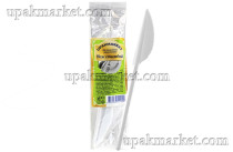 Нож столовый 160мм белый 6шт. Миксы