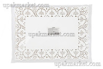 Салфетки ажурные прямоугольные 25х35см AVIORA /8уп х 250шт/