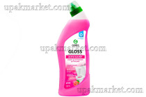 Чистящий гель для ванны и туалета "Gloss pink" с ароматом Грейпфрута, флакон 750 мл   GraSS 
