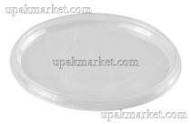 Крышка к ведру 0,55л прозрачная /110х80/