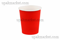 Стакан бумажный 0,180л 73мм ГН Красный ГринПак/ 20уп х 50шт/ (1000шт)																														