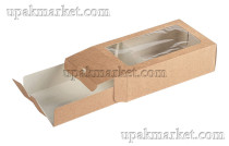 Короб под макарони MB 12шт крафт 180х110х55 OSQ (OCQ, OCIQ, ОСК, ОЭСКЬЮ, ОСИКЬЮ)