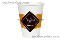 Бум стакан Л-ПАК 350мл Кофе (Coffee time) 
