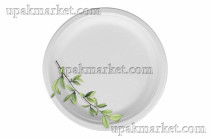 Тарелка биоразлагаемая 230мм Экотайм /18уп х 50 шт/ 