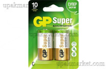 Батарейка LR14 Super Alkaline G-TECH BL2 GP