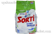 Стиральный порошок SORTI 3кг автомат СУПЕР ЭКОНОМ НЭФИС