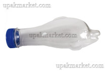 Банка ПЭТ 0,300 "Дельфин" + синяя крышка №38 (Хорека)