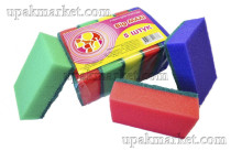 Губка для посуды 113х73х35мм "BIG MAХI 5" ВОЯЖ