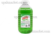 Средство для мытья посуды "Velly" light (зеленое яблоко) 5кг GraSS