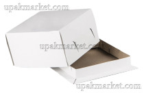 Короб для тортов белый FG 240х240х220 (50шт)