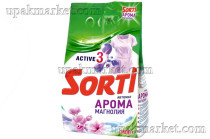 Стиральный порошок SORTI 2,4кг автомат Арома Магнолия НЭФИС