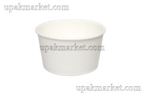 Креманка бумажная 0,180 Белая Виридо  /d1-90,d2-73,h-50/