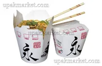Короб бумажный China Pack /d1-70x83 d2-83 h-100/ Китай 750мл