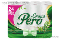 Туалетная бумага GRAND PERO 3-х слойная, 24 рулона в упаковке 