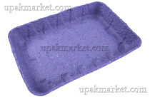 Лоток-подложка бумажный фиолетовый /240х160х37/ (180шт)