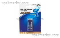 Батарейка Pleomax ААА/LR03/2BL (мизинчиковая)