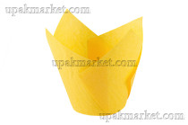 ОСК форма бум Тюльпан 50х80мм желтая (2400шт)