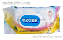 Салфетки влажные Озон/Дисконт (72шт) Детские/Алоэ (20уп) клапан