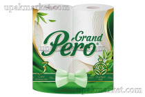 Туалетная бумага GRAND PERO 3х сл. 16,3м (4 рулона в упаковке)