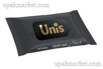 Салфетки влажные 15шт Perfume Black Unis
