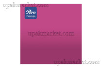 Салфетки 33х33 3-слойные PERO Prestige, Розовые, по 20 листов