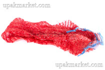 Сетка-мешок с завязками  40х60, до 20 кг, красная  (3000шт)