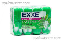 Мыло-крем туалетное EXXE "Зеленый чай" 4шт*90г 