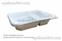 Салатник OCTOBOX 800/2 КРЫШКА плоская для двух секций салатника OSQ (OCQ, OCIQ, ОСК, ОЭСКЬЮ, ОСИКЬЮ)