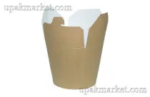 Короб бумажный China Pack /d1-85x105,d2-90,h-97/ Крафт 450мл